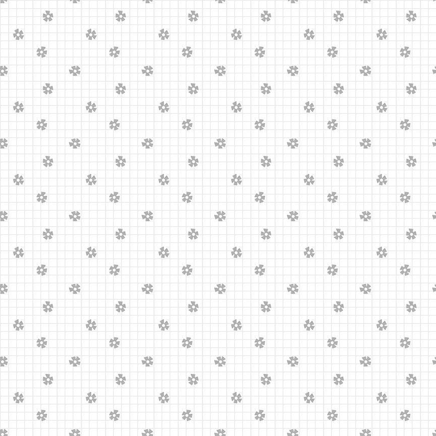 QUIET RIOT Flower Grid white