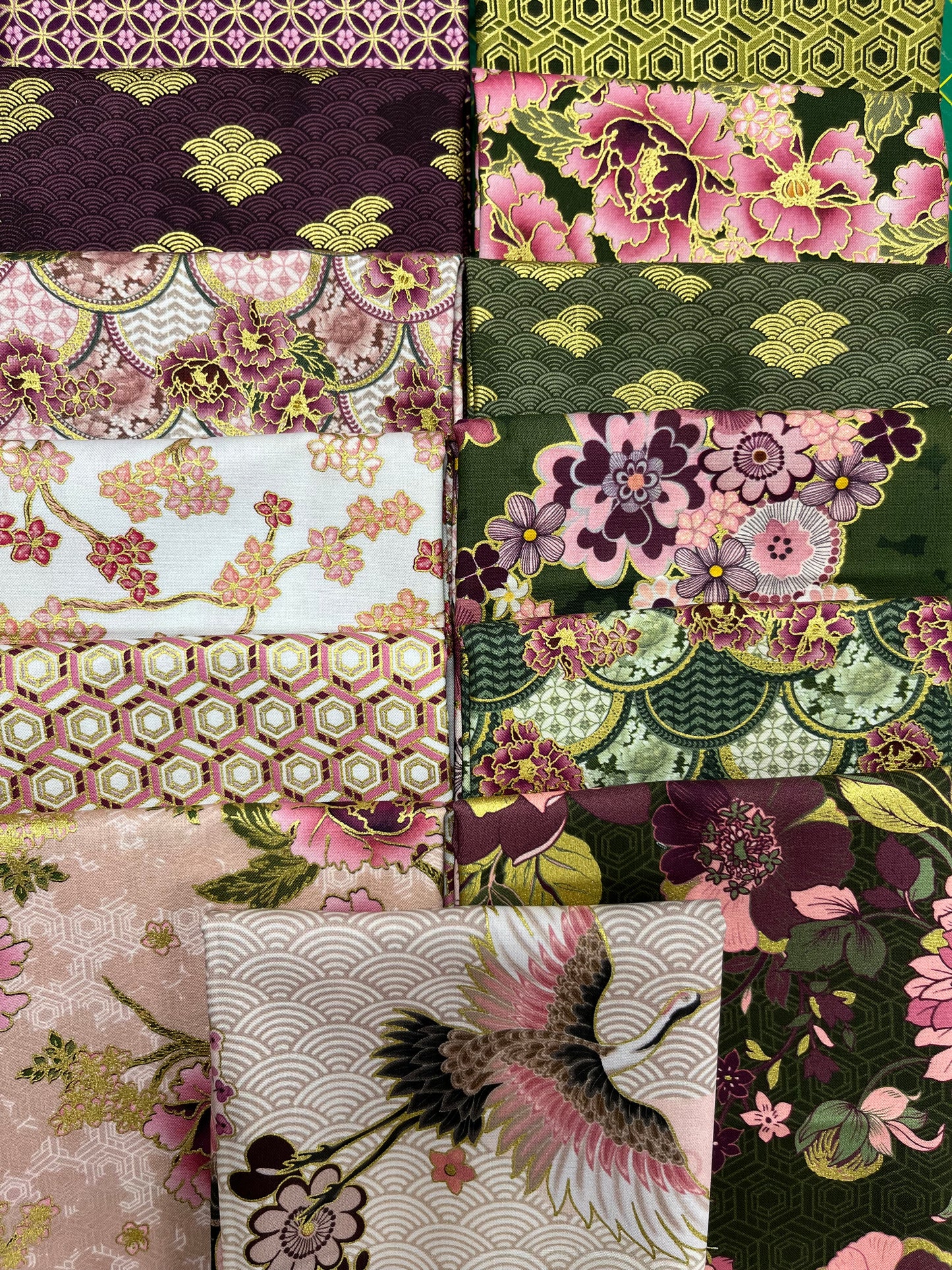 GRACEFUL CRANES 13 Half Yards