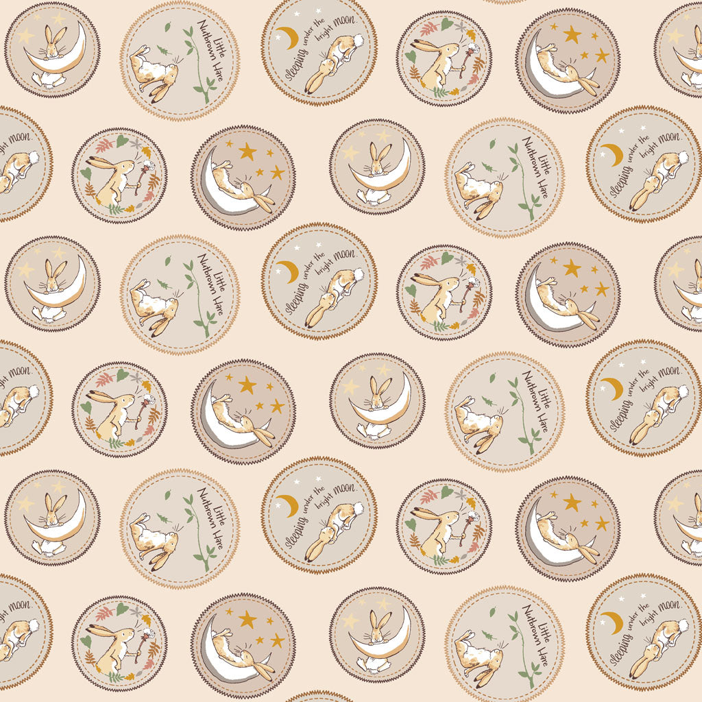 GUESS HOW MUCH I LOVE YOU 2024 Badges light caramel