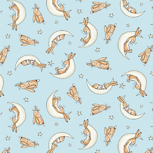 GUESS HOW MUCH I LOVE YOU 2022 Sleepy Hares light blue