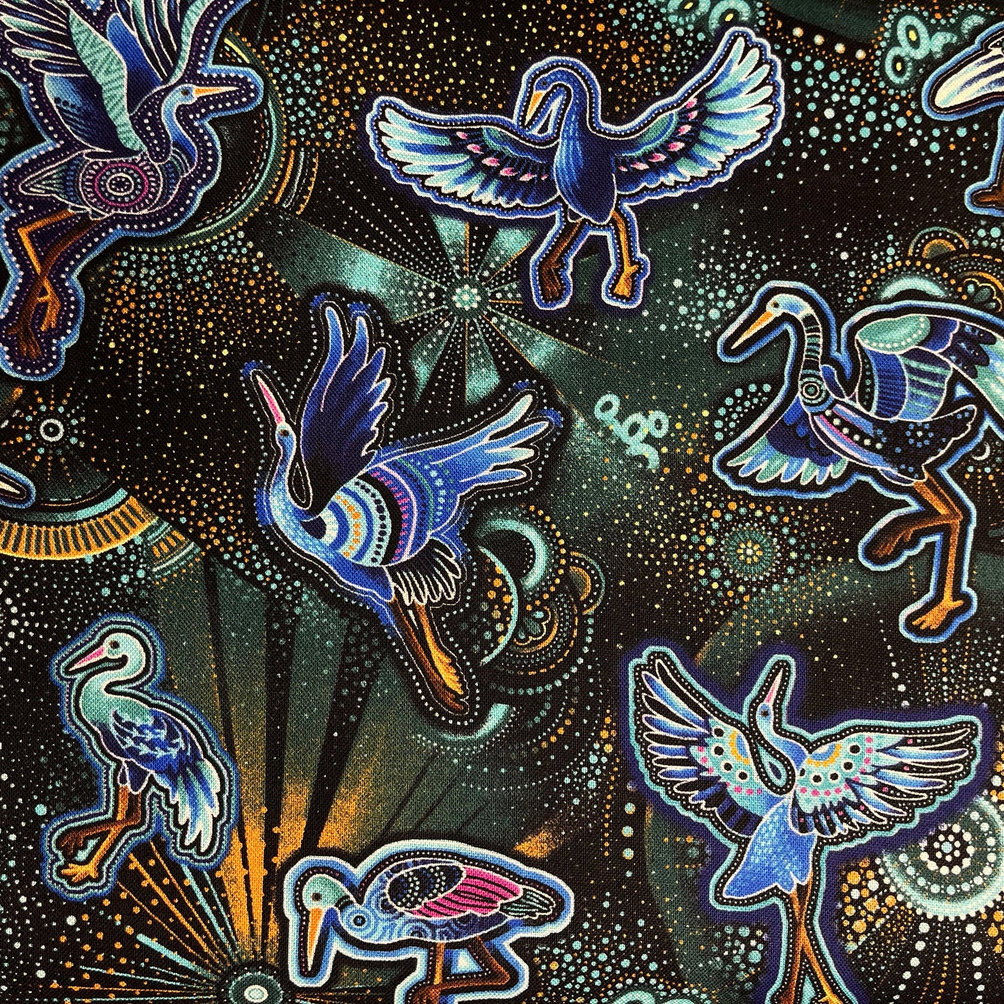 BAIAME'S SPIRIT Baiame in Flight teal
