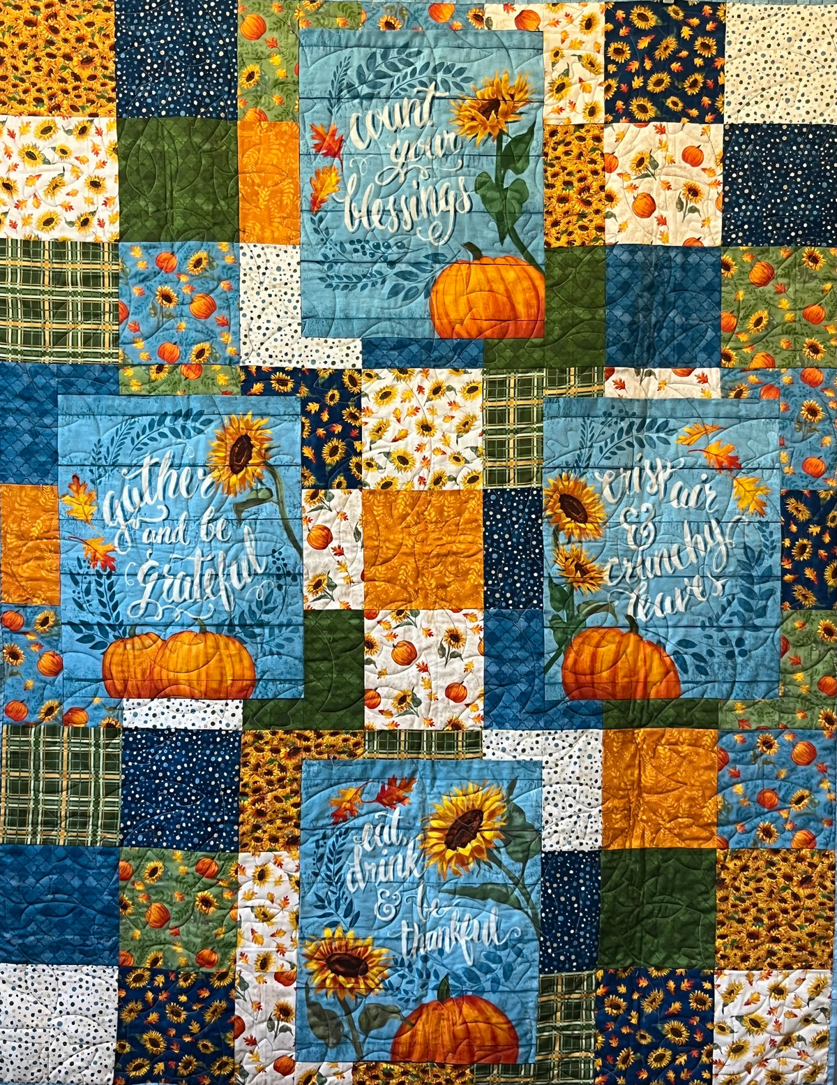 PICTURE PERFECT Harvest Delight 56"x72"