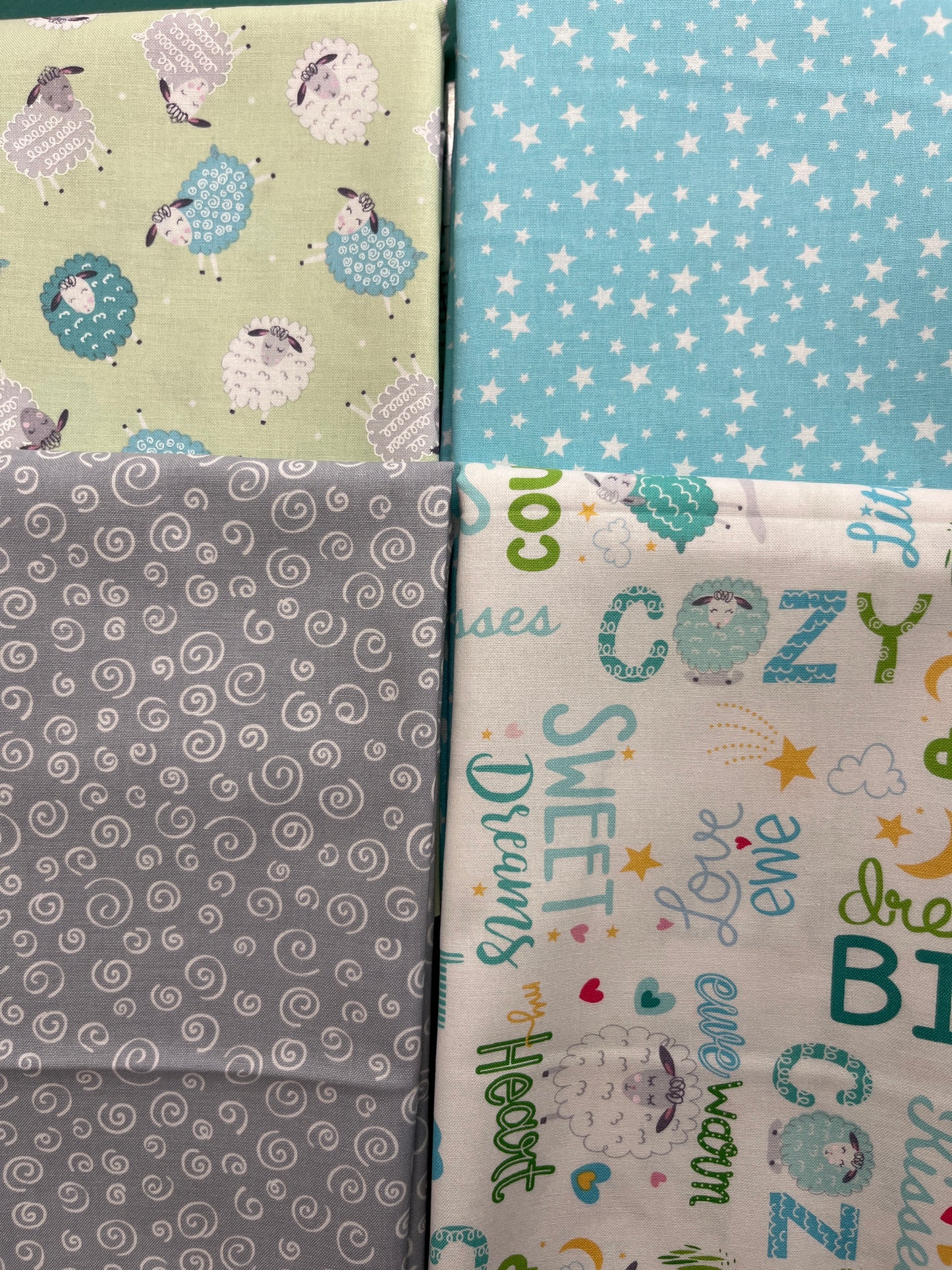 SWEET LITTLE LAMB 4 Half Yards