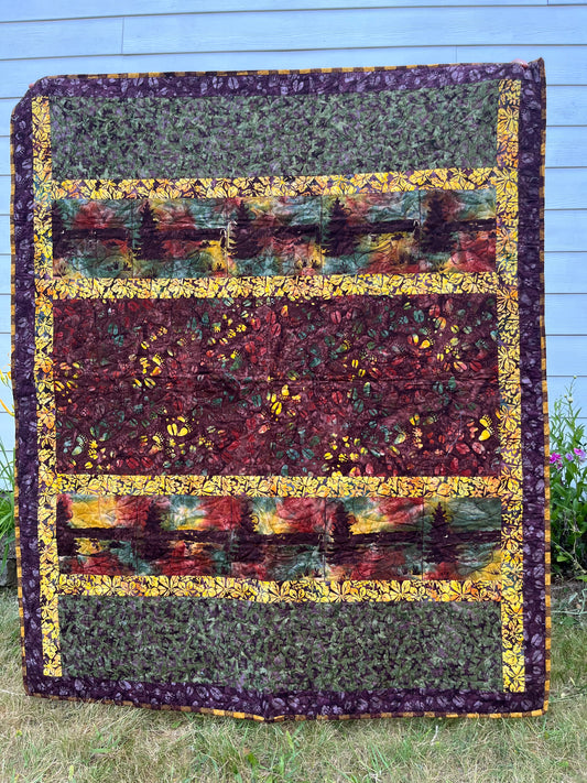 QUILT Pumpkin Pie Canoe Lake
