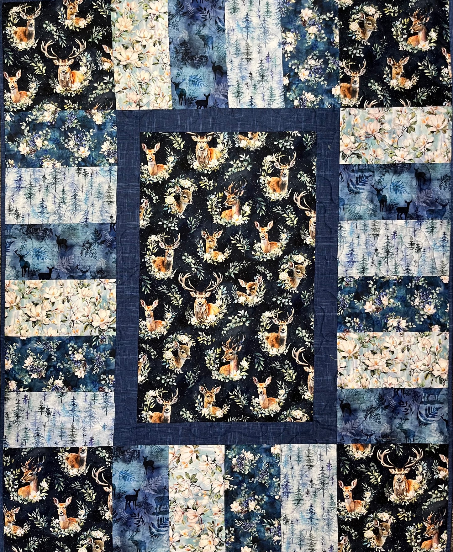 EAZY PIEZY Forest Fawn 48"x60"
