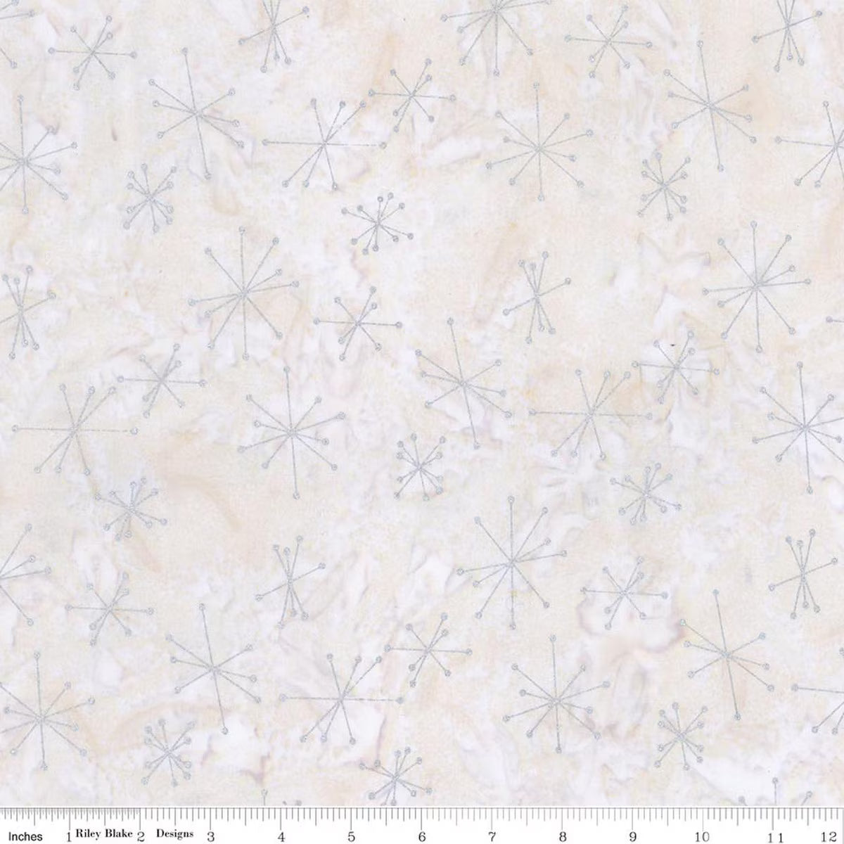 BATIKS EXPRESS YOURSELF HOLIDAY SPARKLE METALLIC cream