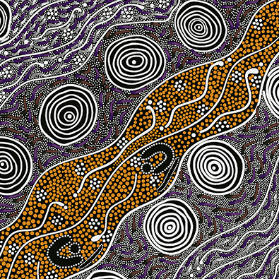 AUSTRALIAN Bush Camp purple