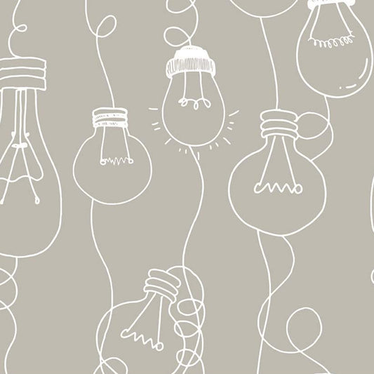 COFFEE CHALK Cafe Bulbs taupe