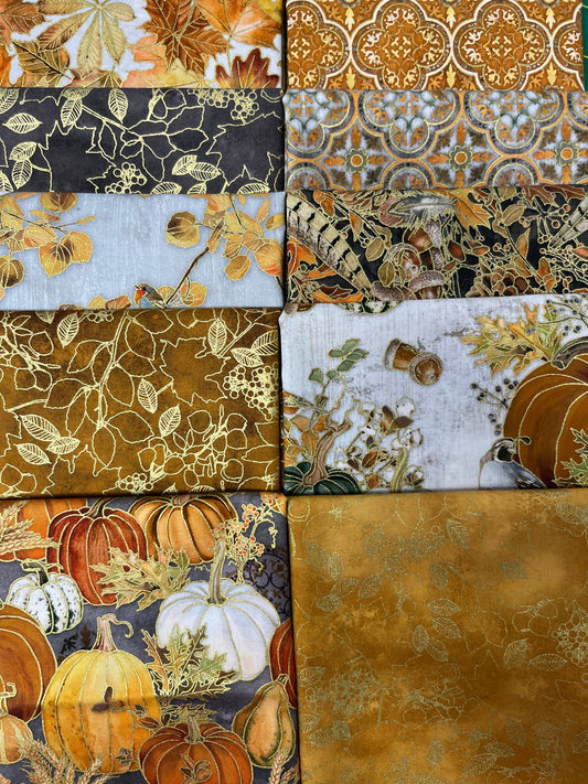 Warm Welcome 10 Fat Quarters