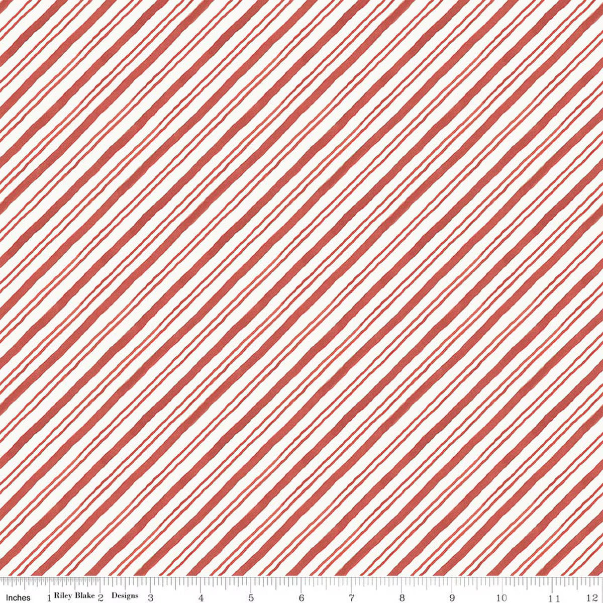 HOLIDAY SPIRIT Stripes red