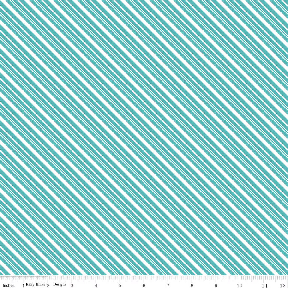 A PERFECT WINTER Stripes blue