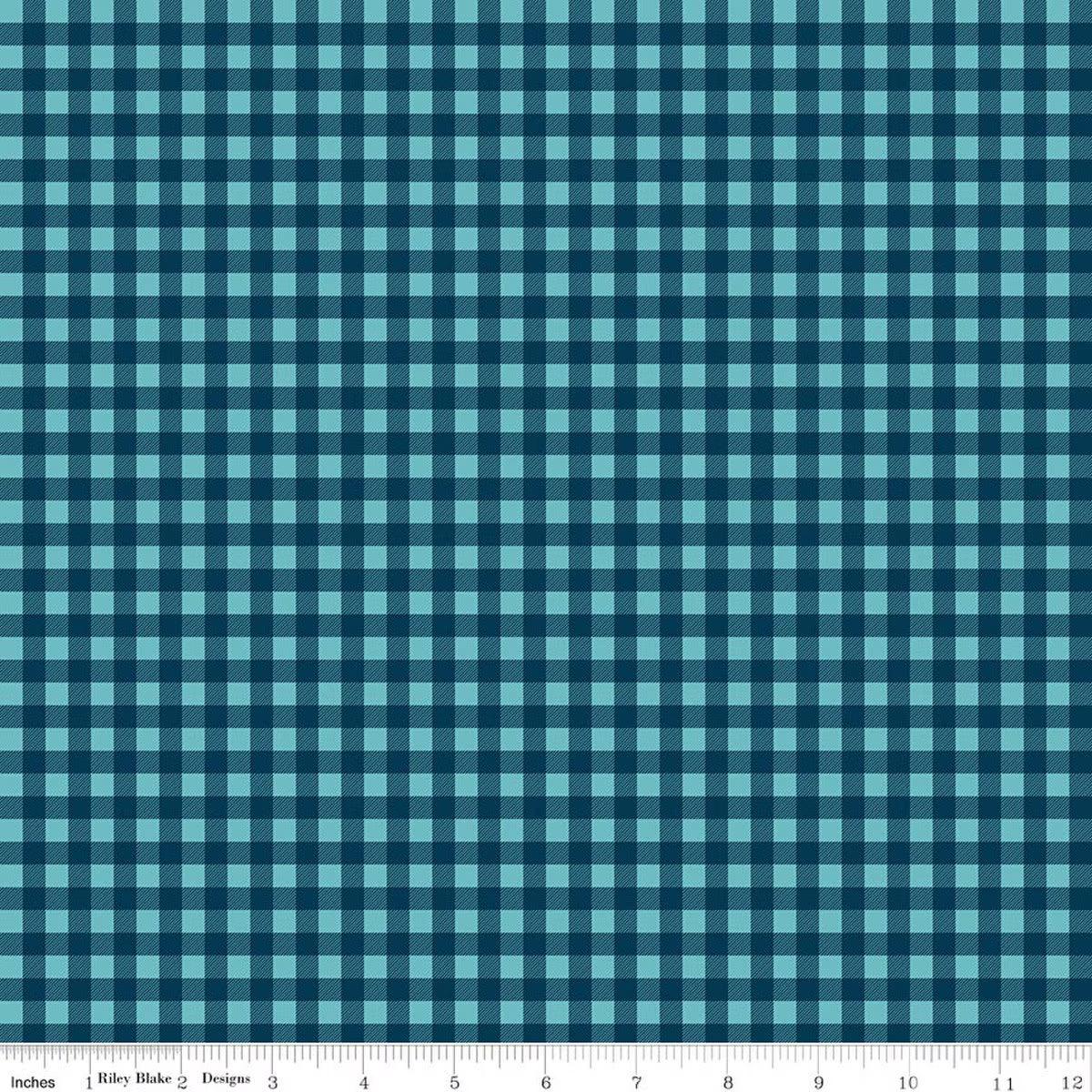 A PERFECT WINTER Plaid navy
