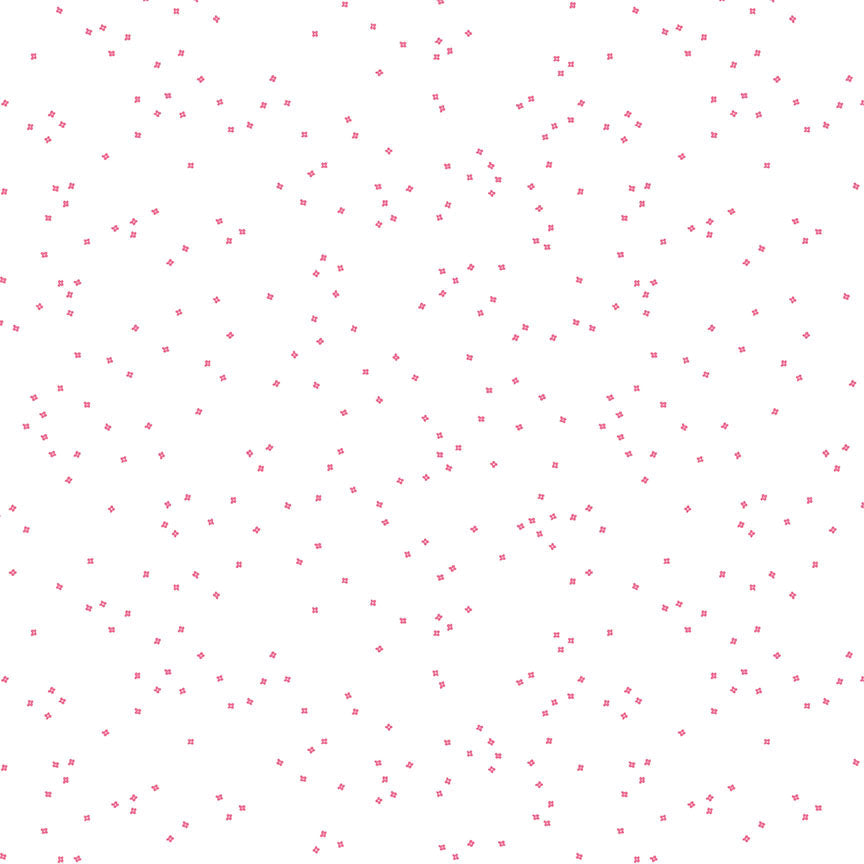 BLOSSOM On White hot pink
