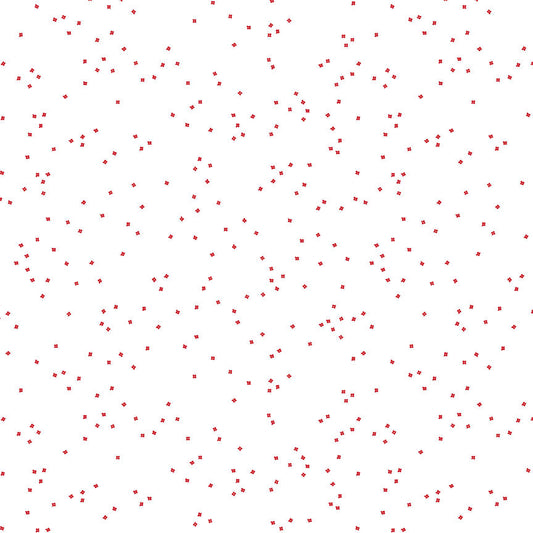 BLOSSOM On White red