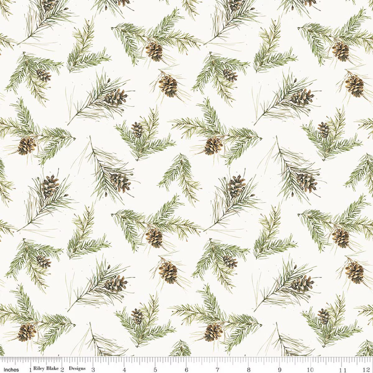 HOLIDAY SPIRIT Pinecones cream