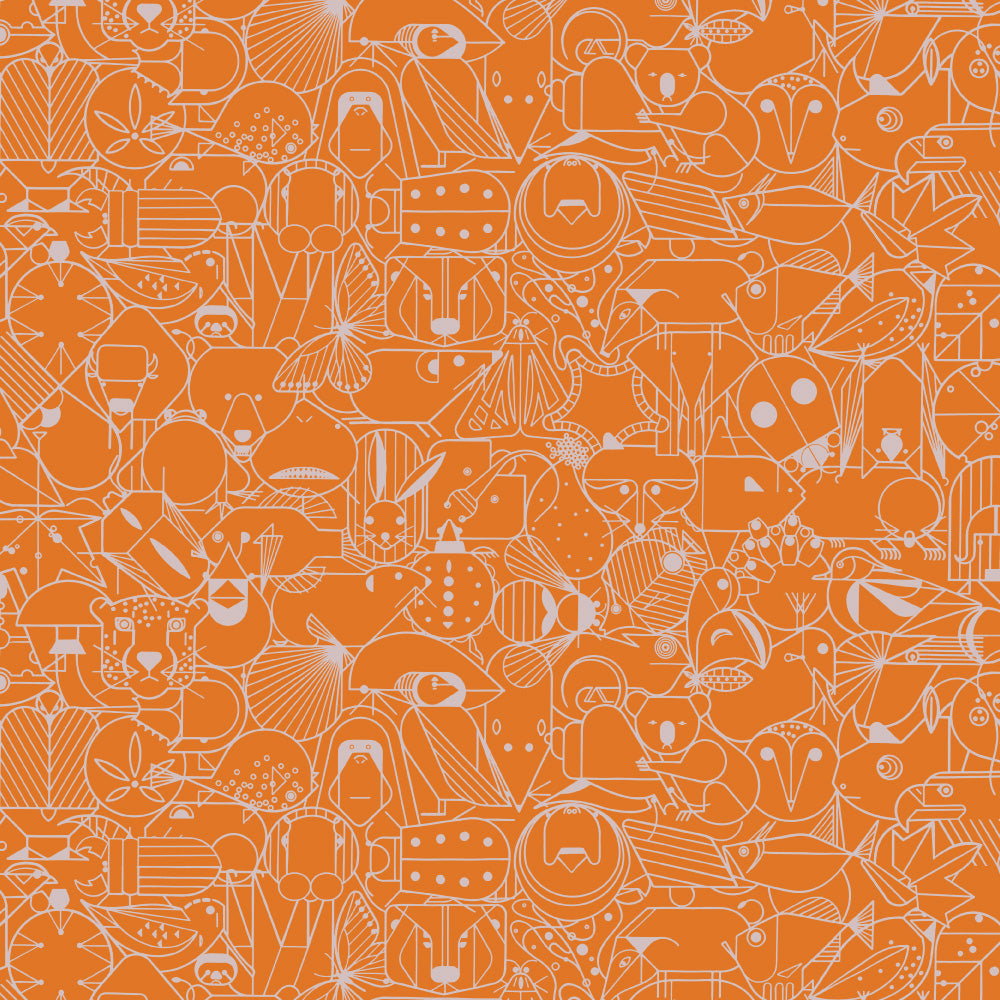 BEST OF CHARLEY HARPER VOL 3 End Papers papaya