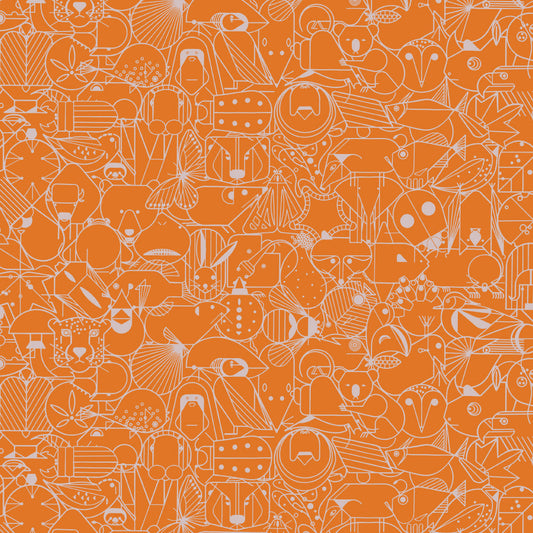 BEST OF CHARLEY HARPER VOL 3 End Papers papaya