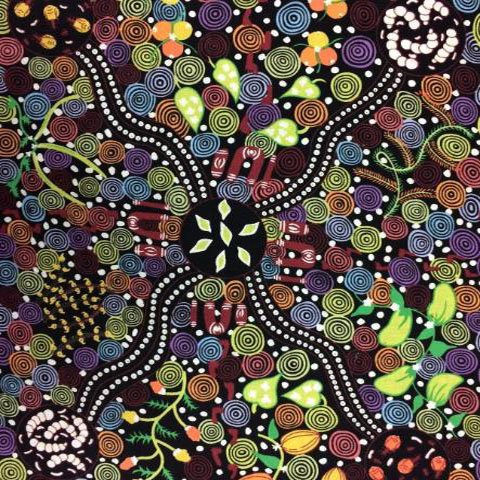 AUSTRALIAN Corroboree black