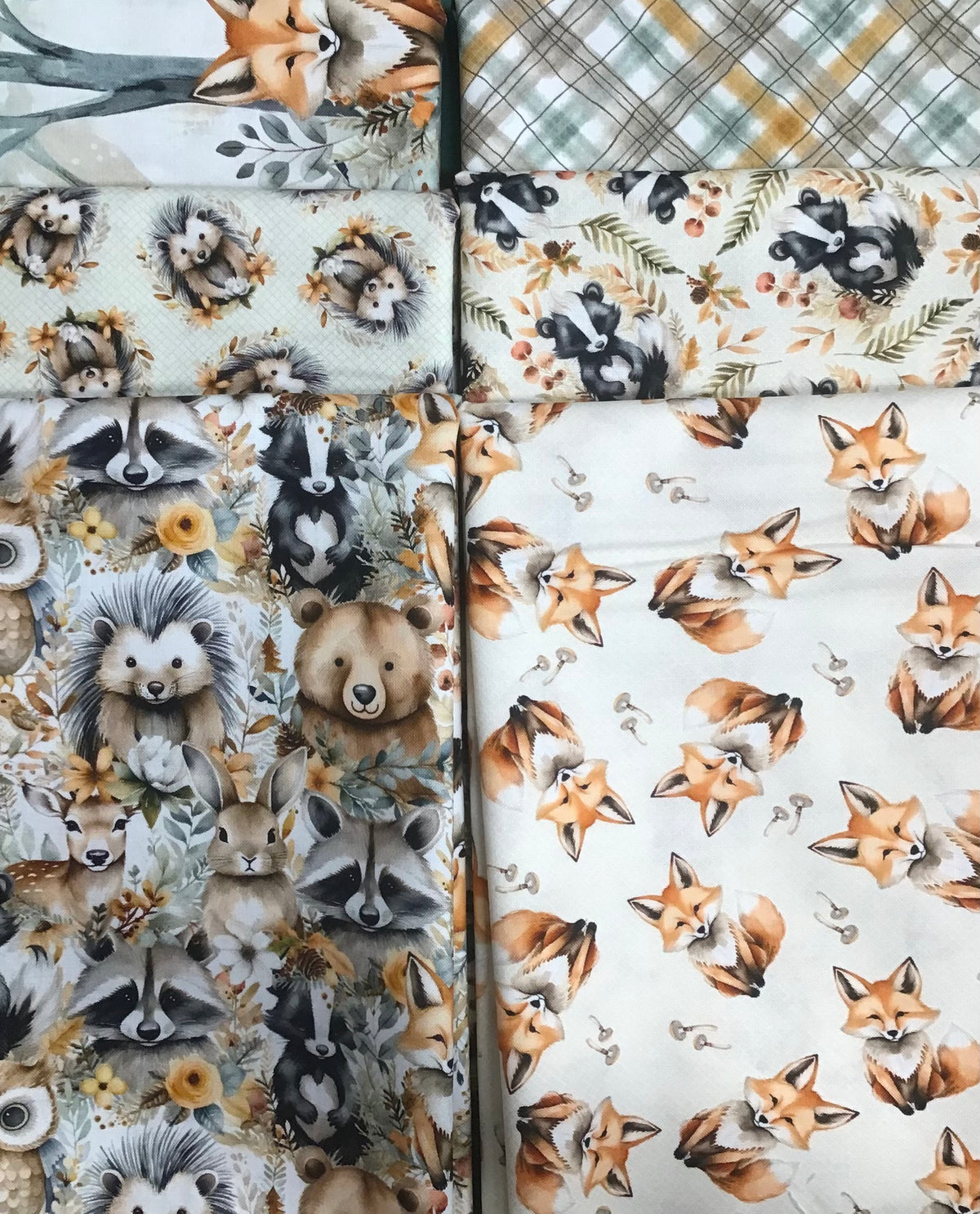 WILD AND FREE 6 Fat Quarters