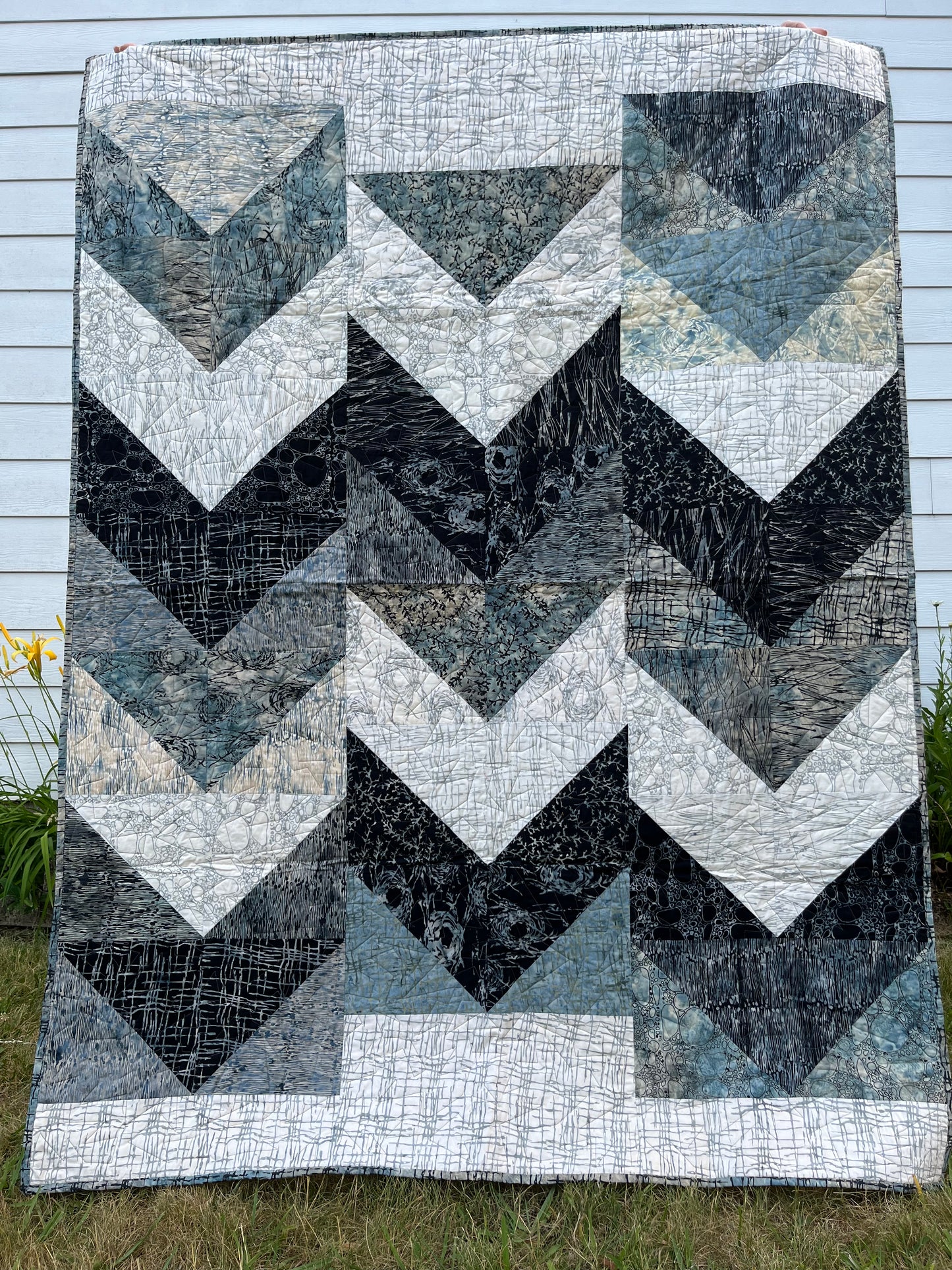 QUILT Grandmas Girl Sticks n Stones