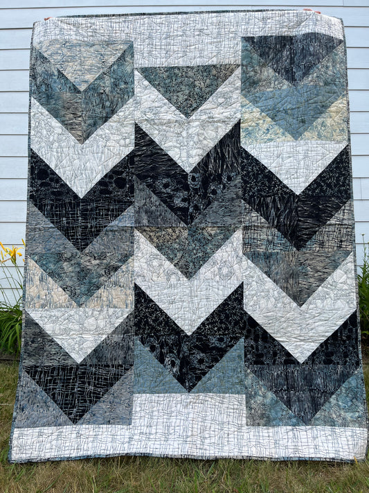 QUILT Grandmas Girl Sticks n Stones