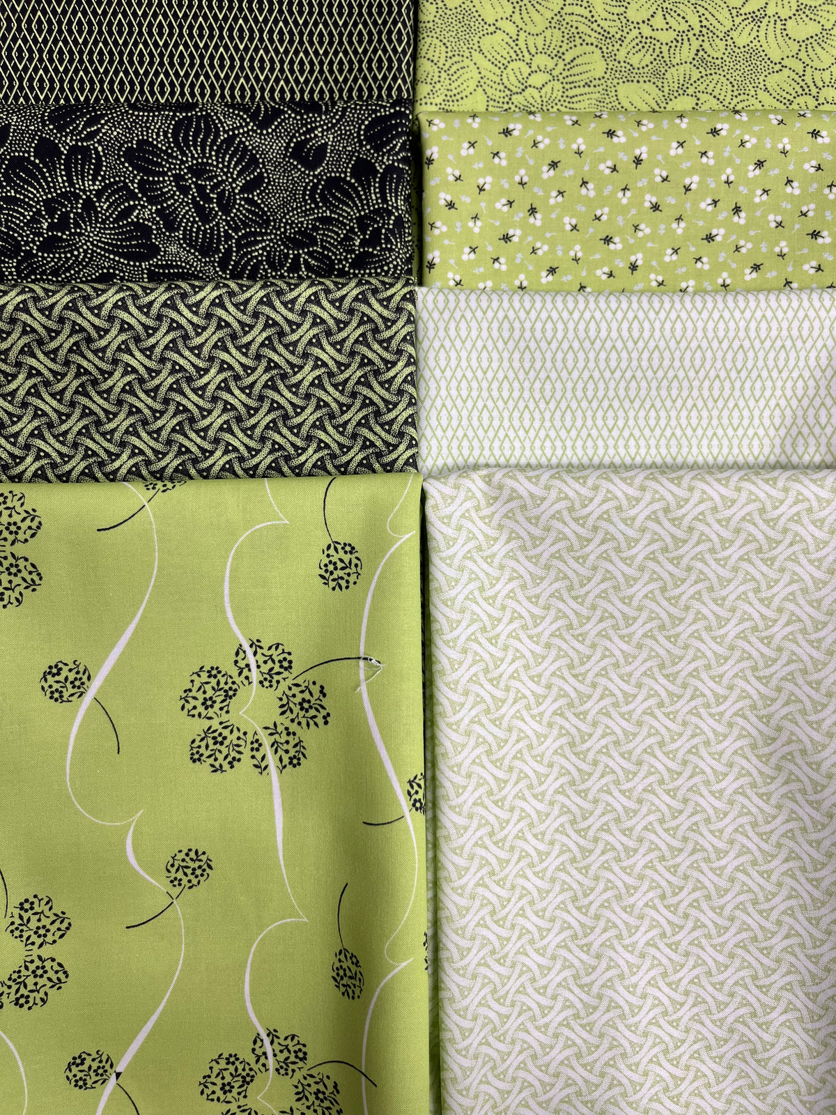 MATCHA Green 8 Half Yards
