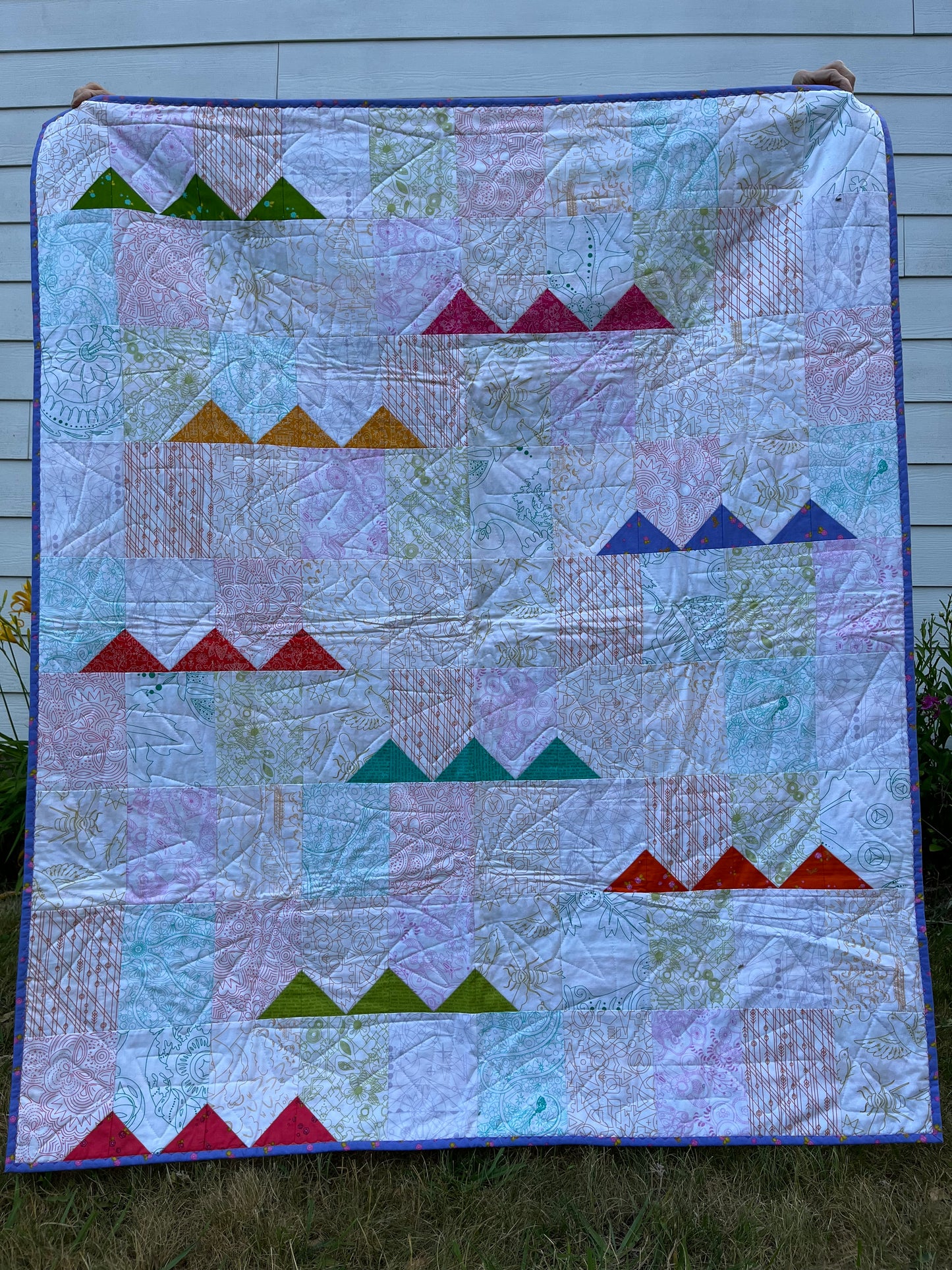 QUILT Gator Party Sun Print