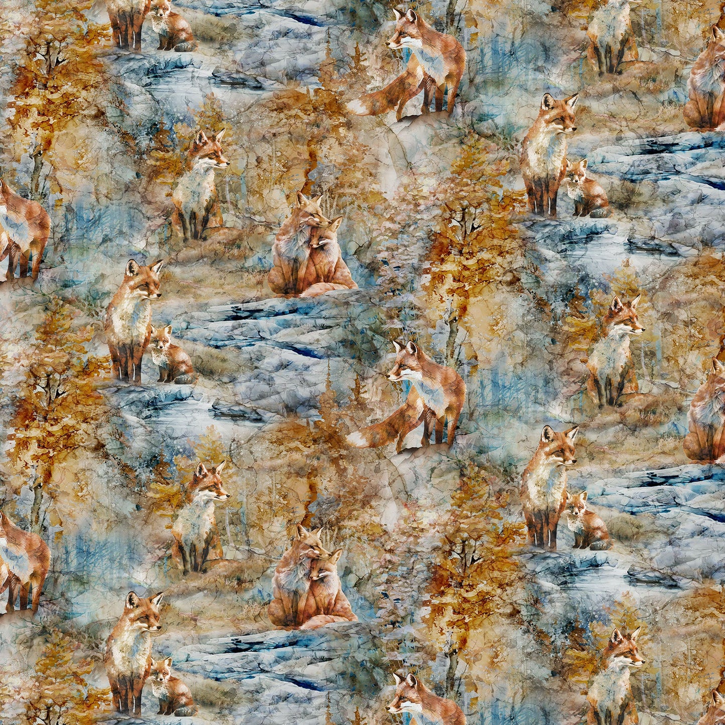 FOX DEN Fox Dense blue multi