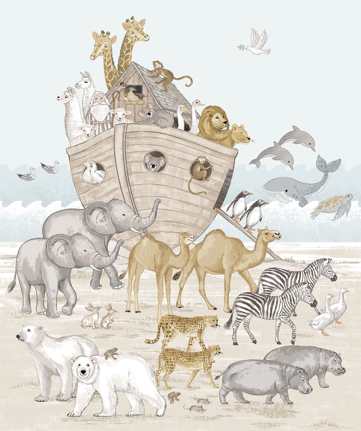 TWO BY TWO Noah 36"x43" Panel