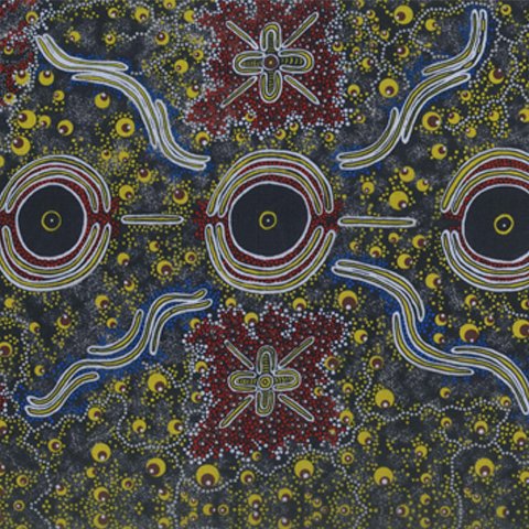 AUSTRALIAN Dreamtime Knowledge blue