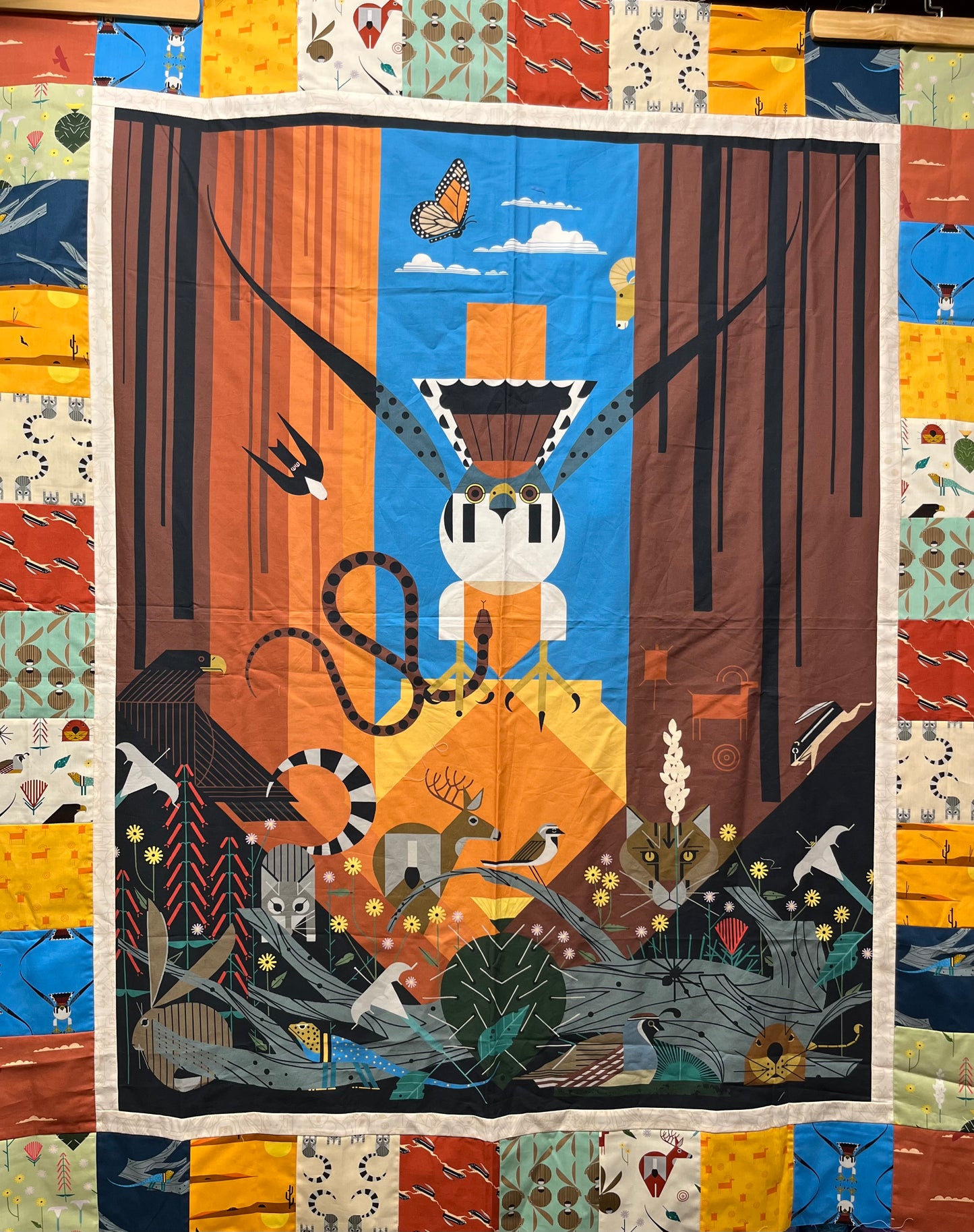 PUPPY LOVE Canyon Country 45"x54"