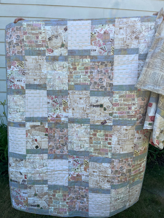QUILT White Cloud Low Key with Pillowcase