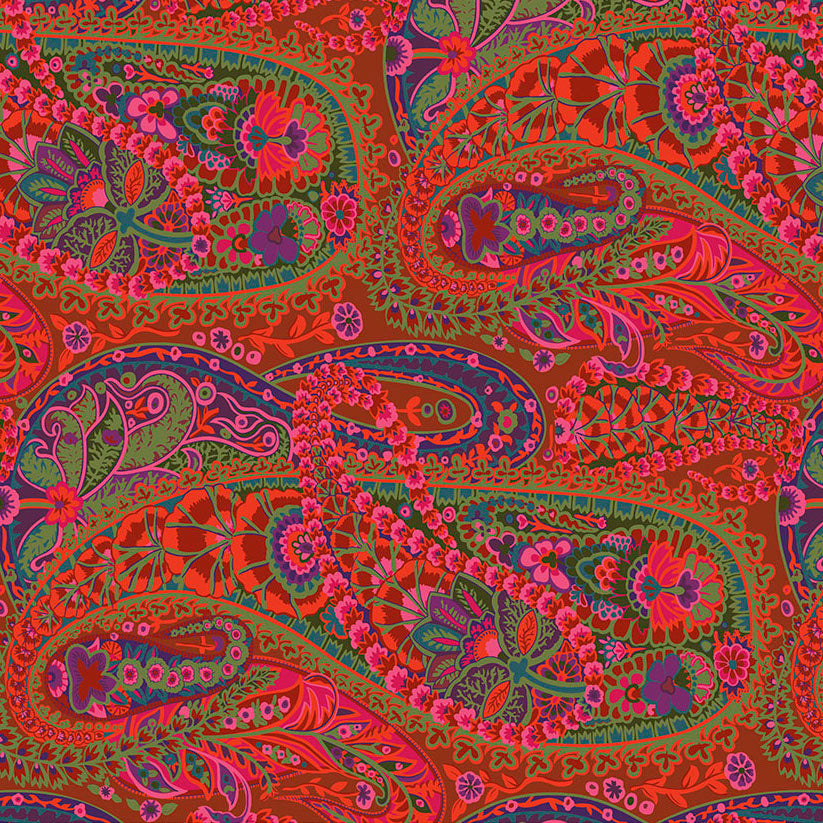 PAISLEY JUNGLE rust
