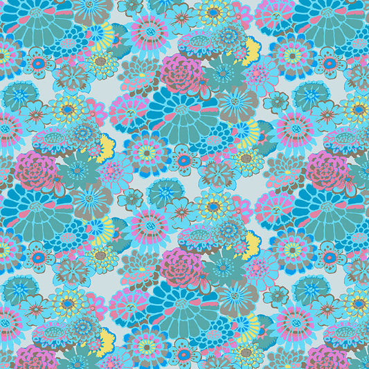 ASIAN CIRCLES turquoise