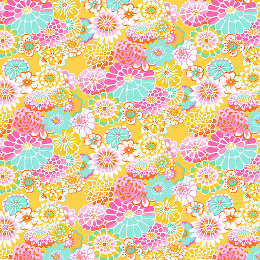 ASIAN CIRCLES yellow