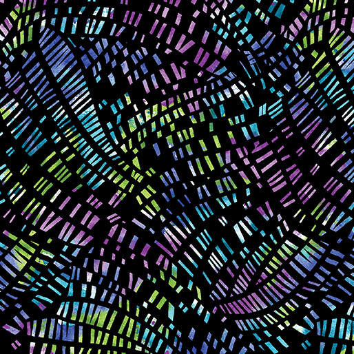 GO WITH THE FLOW Mosaic Flow black/multi