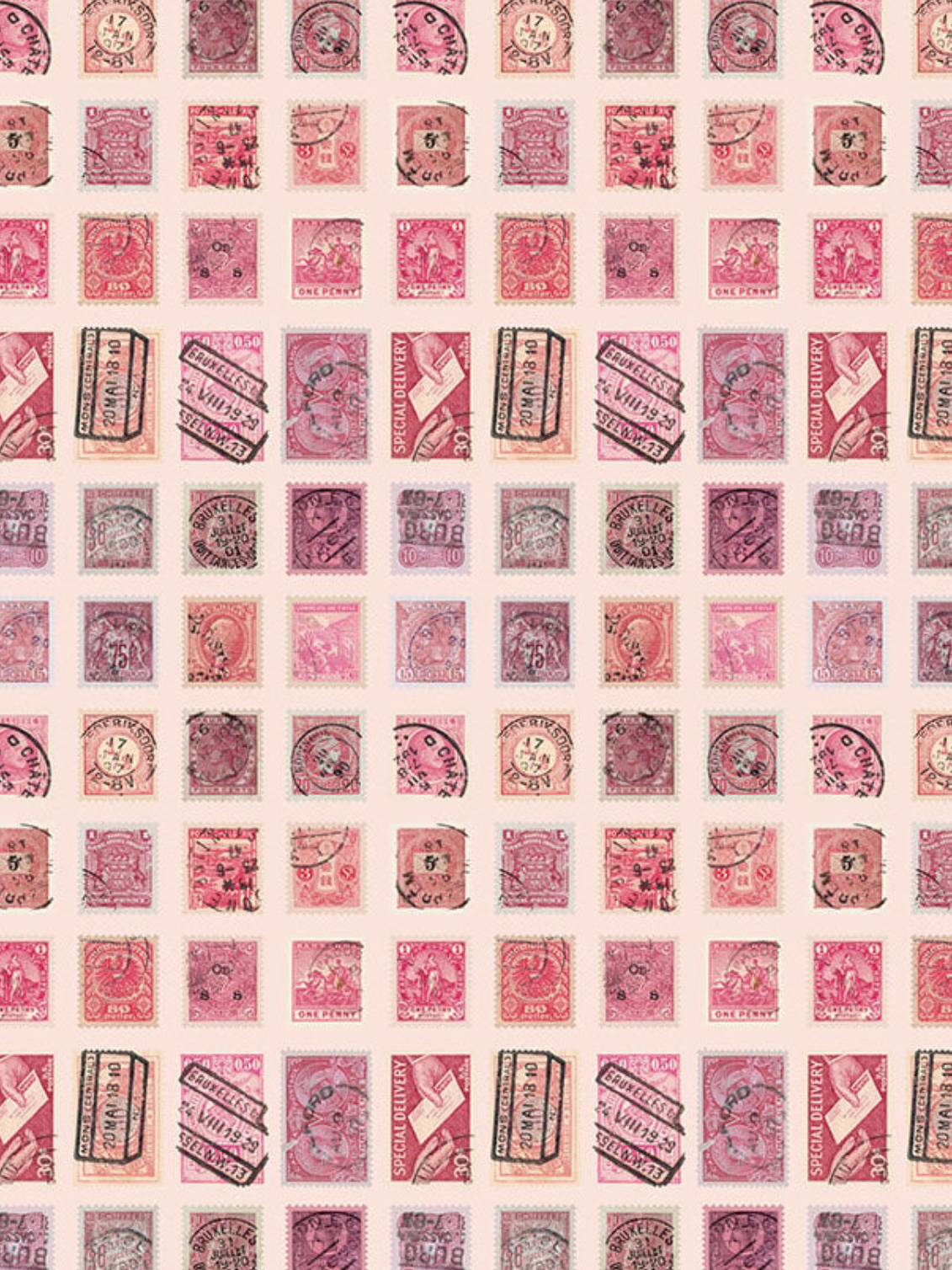 Palette Pink Stamps