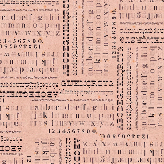 Palette Pink Typography