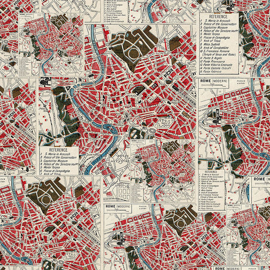 Palette Red Map