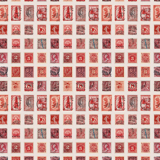 Palette Red Stamps