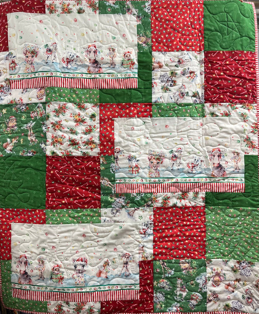 SNAP SHOT Little Darlings Christmas 45"x54"