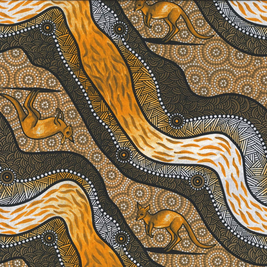 AUSTRALIAN Kangaroo River Camp tan