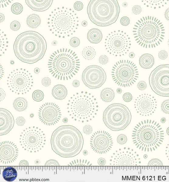 MINI MENAGERIE Tossed Geo Wheels green