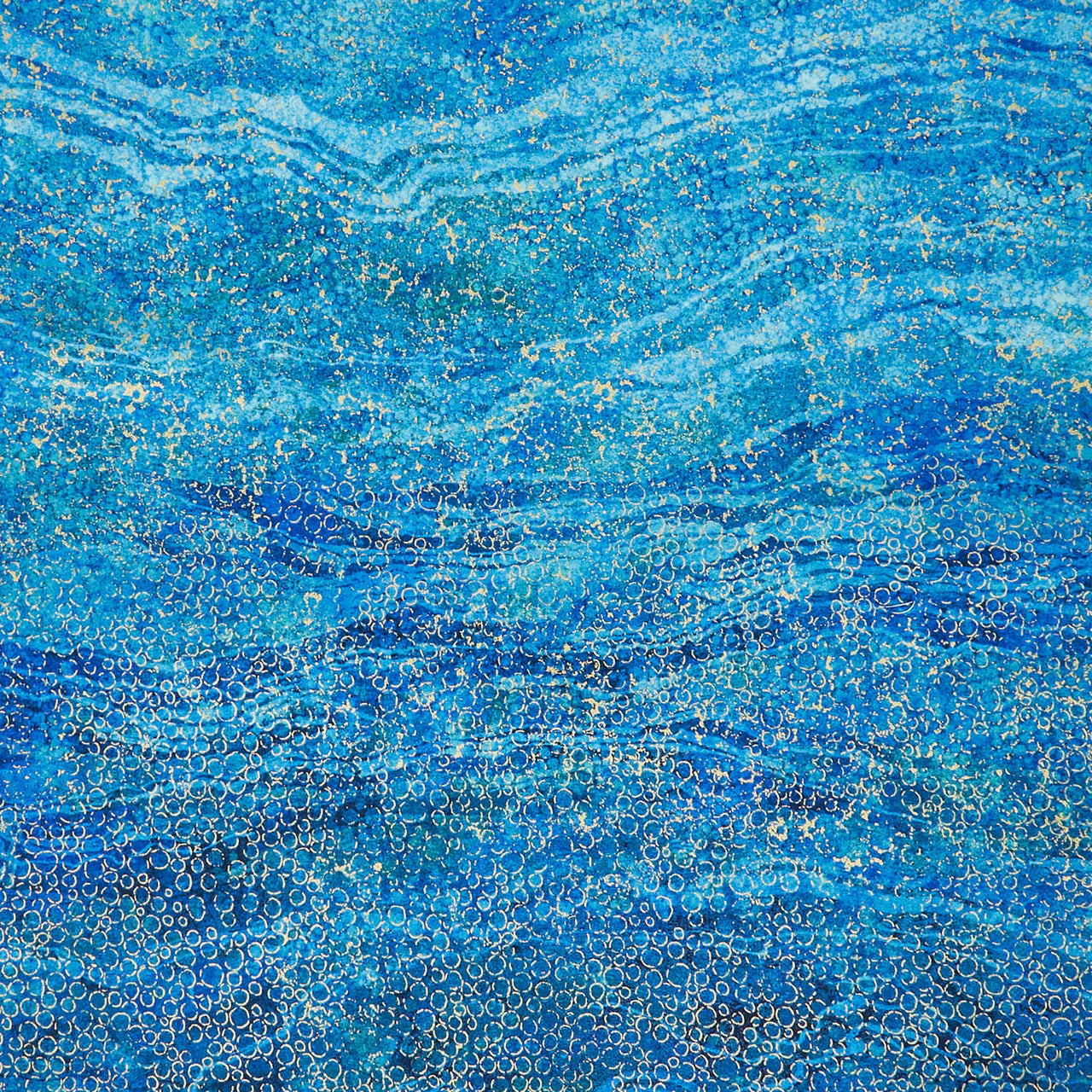 SHIMMER ENIGMA Ombre dark blue multi