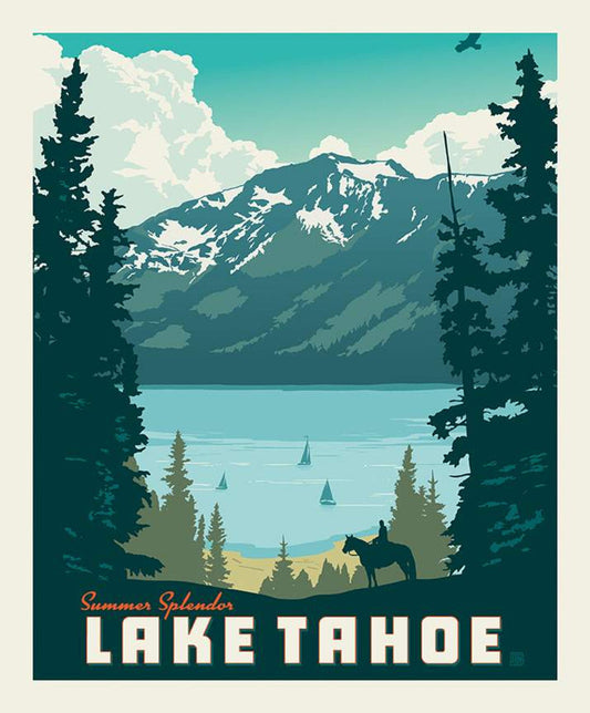 DESTINATIONS Lake Tahoe Panel 36"x43"
