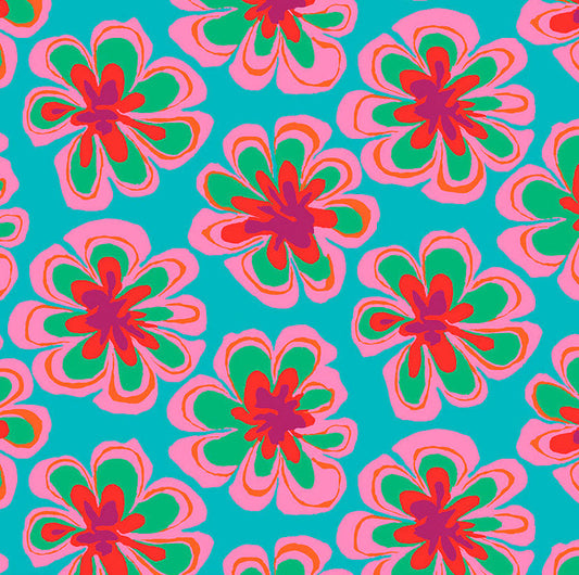 FUNKY FLORA aqua
