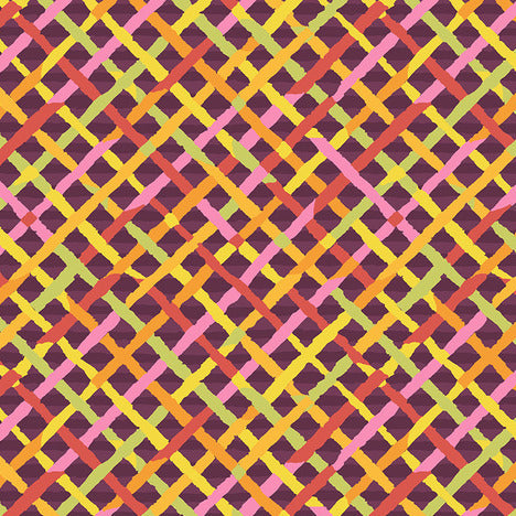 MAD PLAID maroon