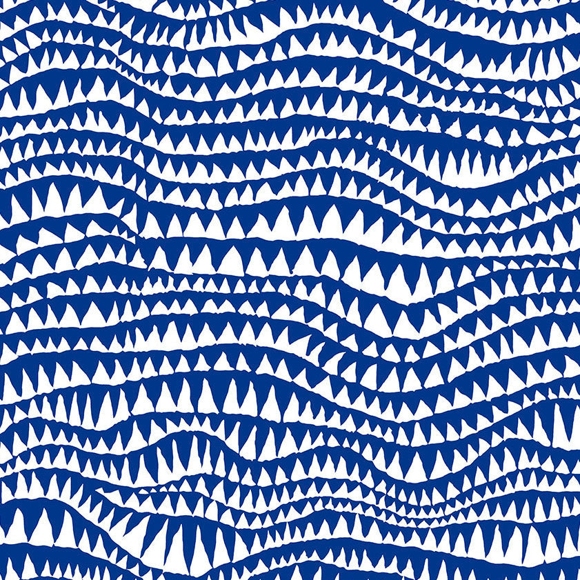 SHARKS TEETH cobalt