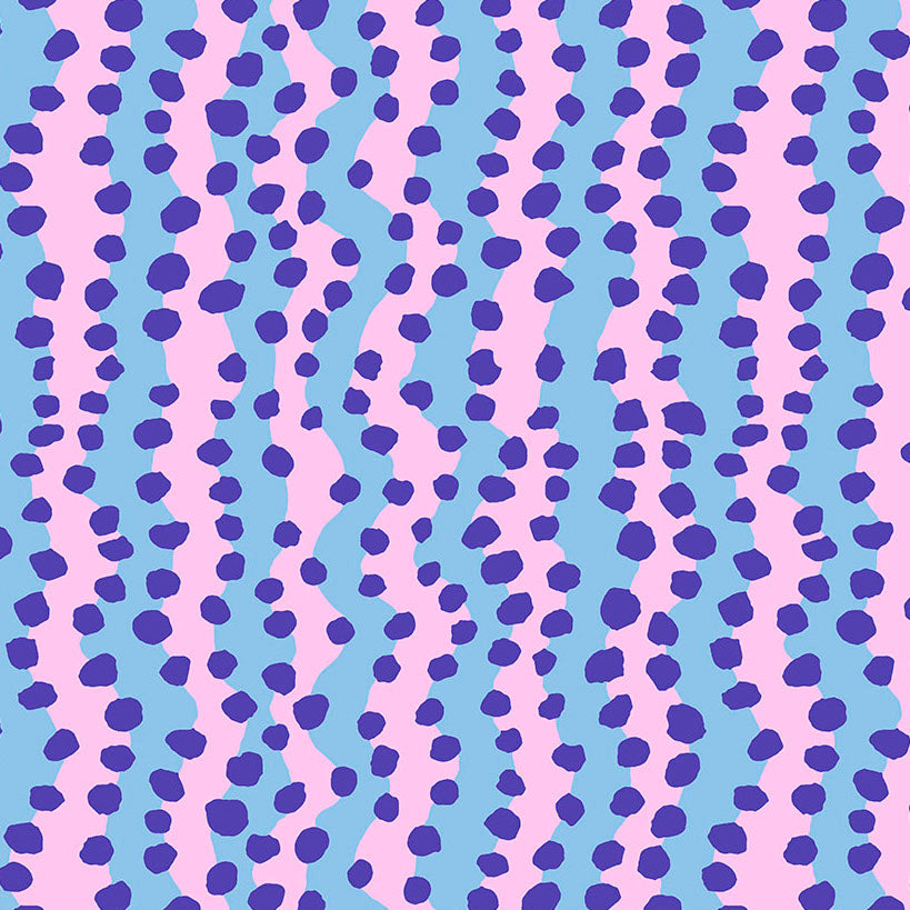 BUBBLE STRIPE purple
