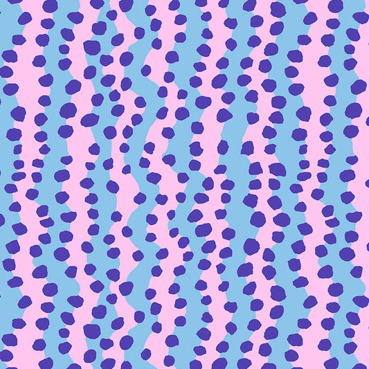 BUBBLE STRIPE purple